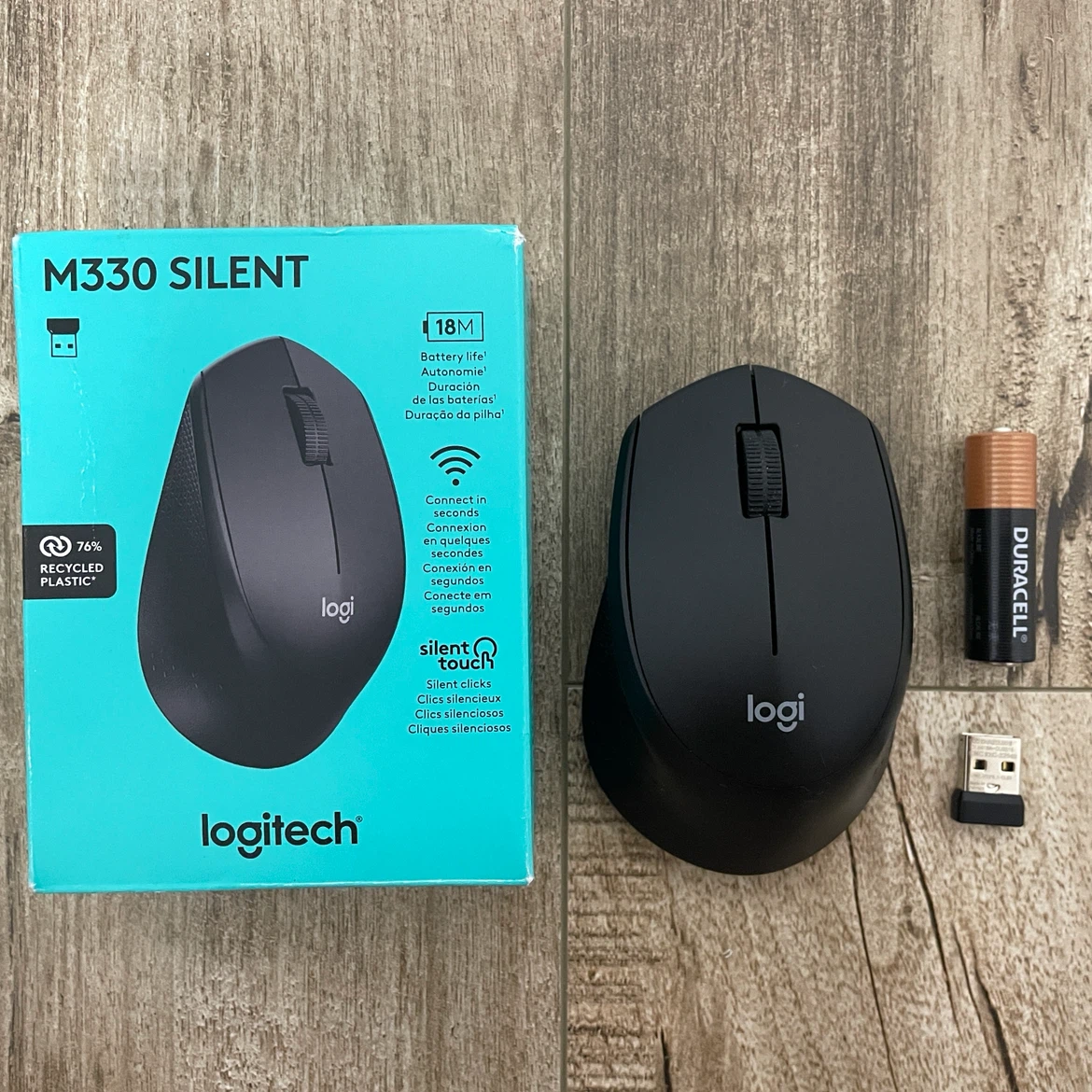 Logitech M330 Silent Plus Wireless Mouse - photo 5