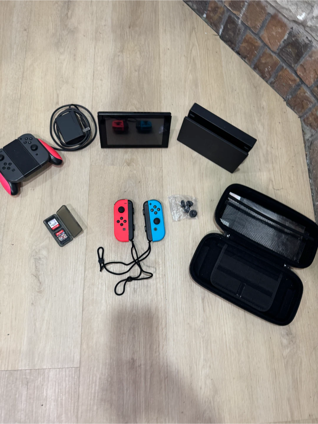 Nintendo Switch Console with Games and Accessories - photo 2