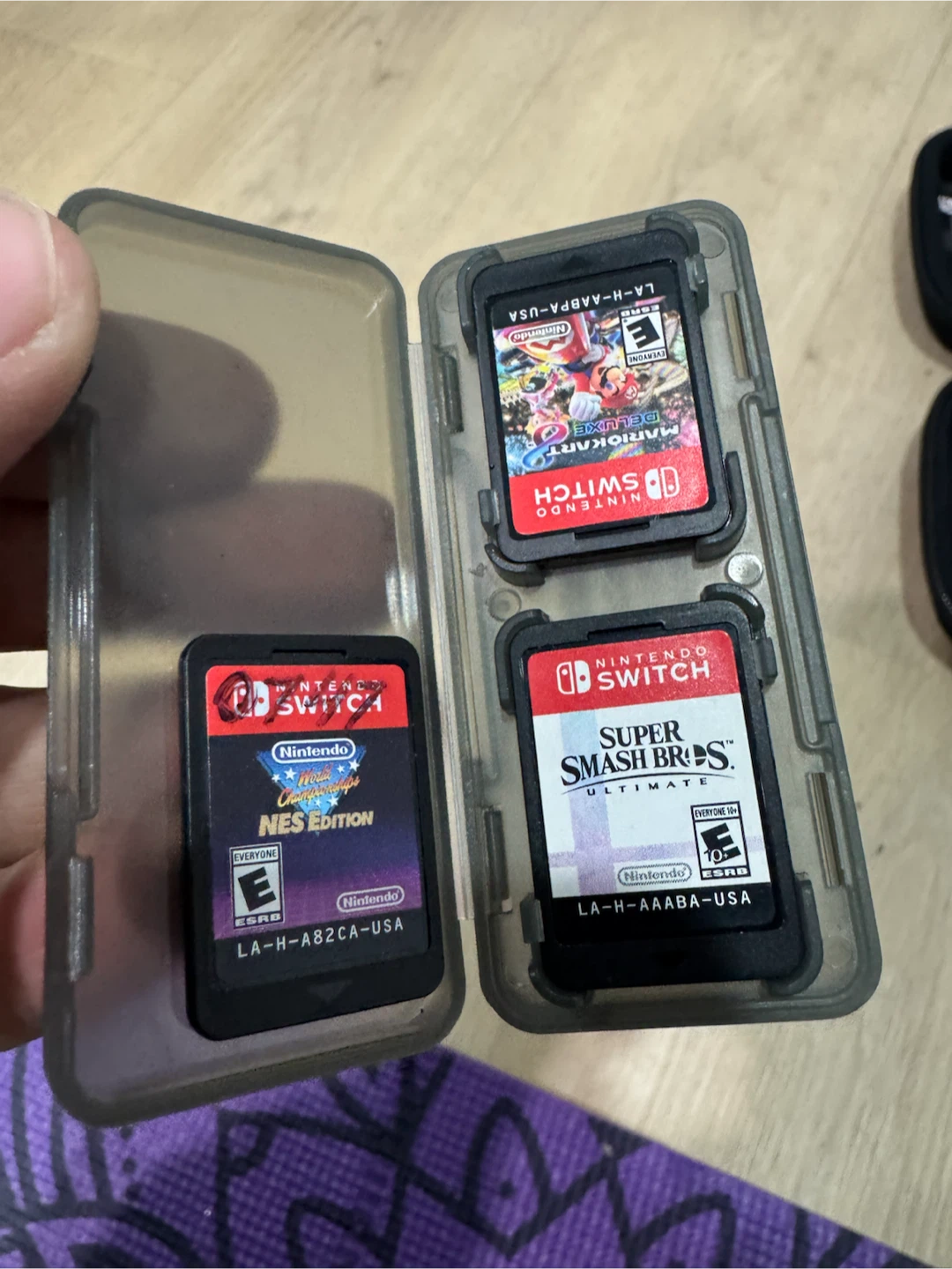 Nintendo Switch Console with Games and Accessories - photo 4