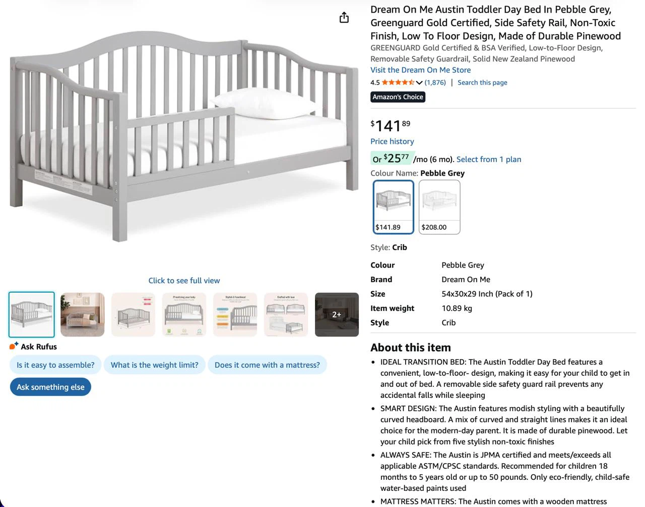 Toddler Bed +mattress - photo 3