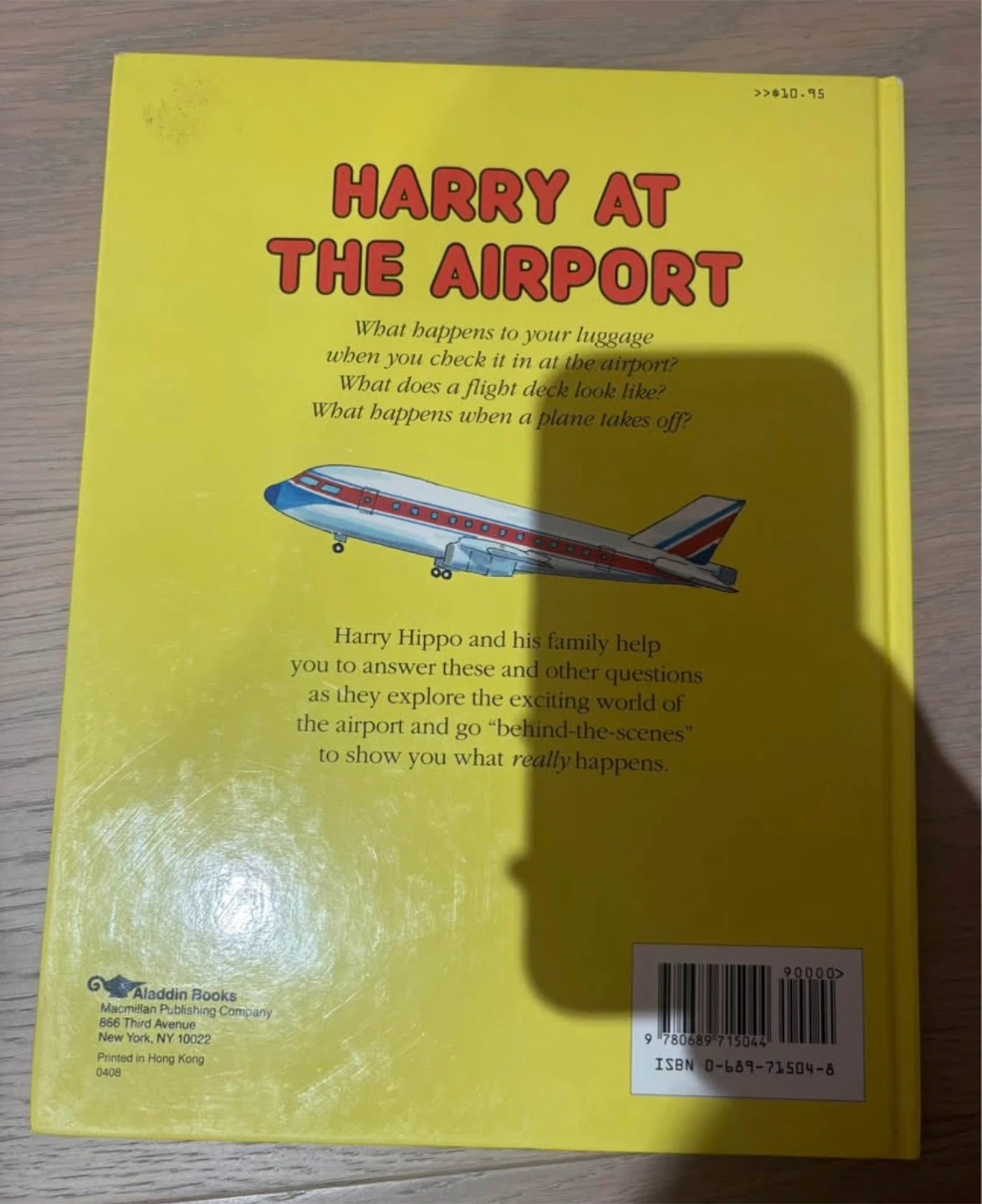 Harry at the Airport Children's Book - photo 2
