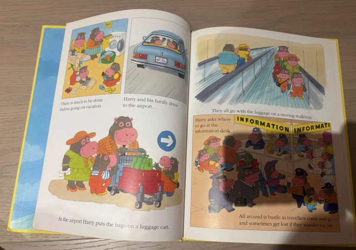 Harry at the Airport Children's Book - photo 3