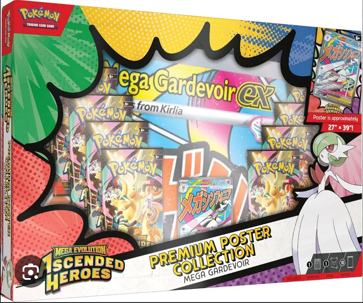 Pokemon Mega Gardevoir EX Premium Poster Collection