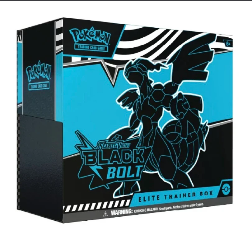 Pokemon Scarlet & Violet Black Bolt Elite Trainer Box