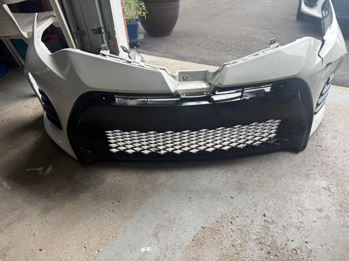 White Front Bumper for corolla se 19 model