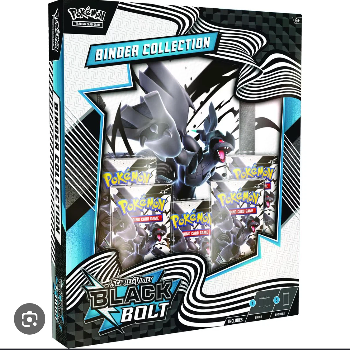 Pokémon Scarlet & Violet Black Bolt Binder Collection
