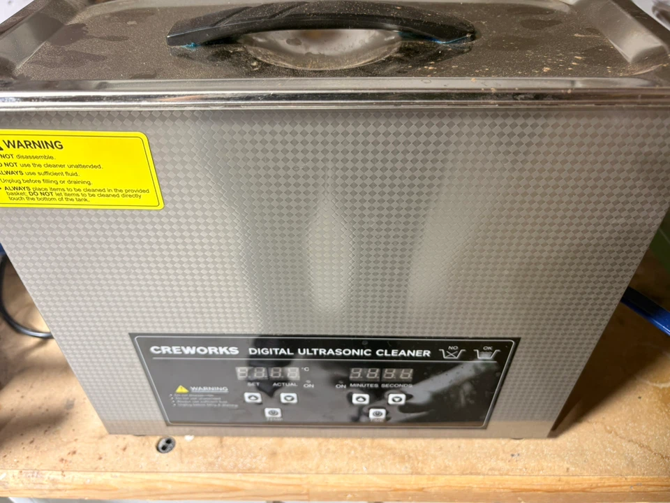 CREWORKS Digital Ultrasonic Cleaner JX-031S 5.9L - photo 2