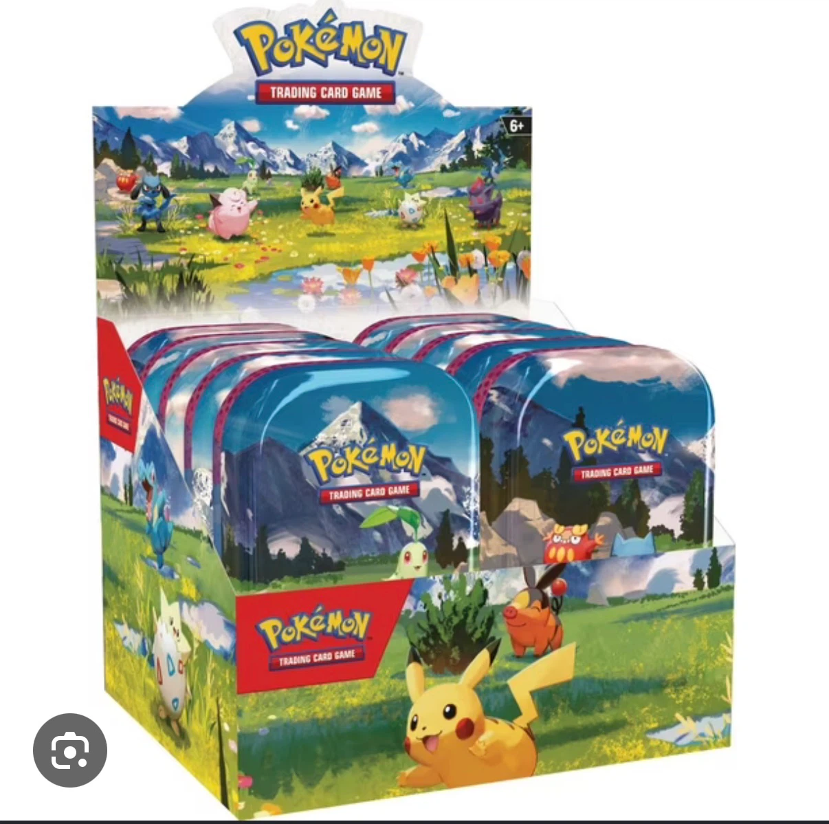 Pokemon Trading Card Game Booster Box Display