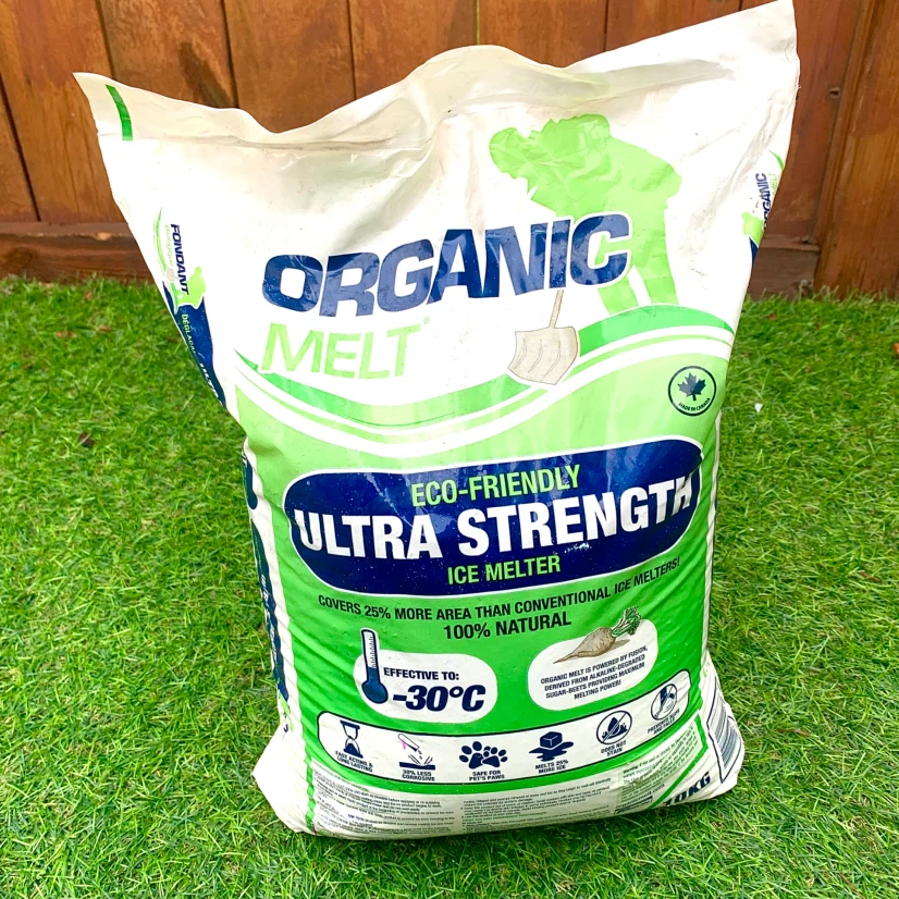 Ice Melt Salt Deicer Sidewalk Driveway Snow Winter Organic Melt