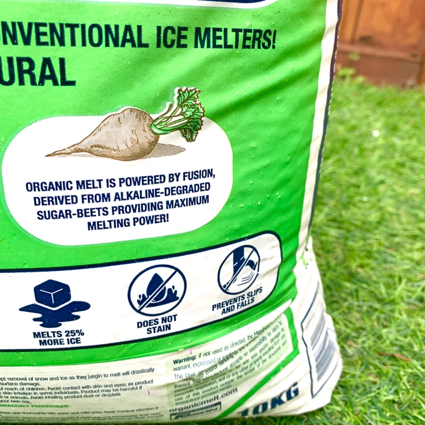 Ice Melt Salt Deicer Sidewalk Driveway Snow Winter Organic Melt - photo 5