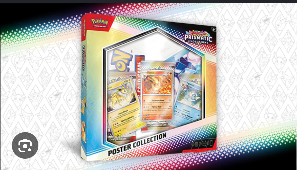Pokémon Prismatic Evolutions Poster Collection
