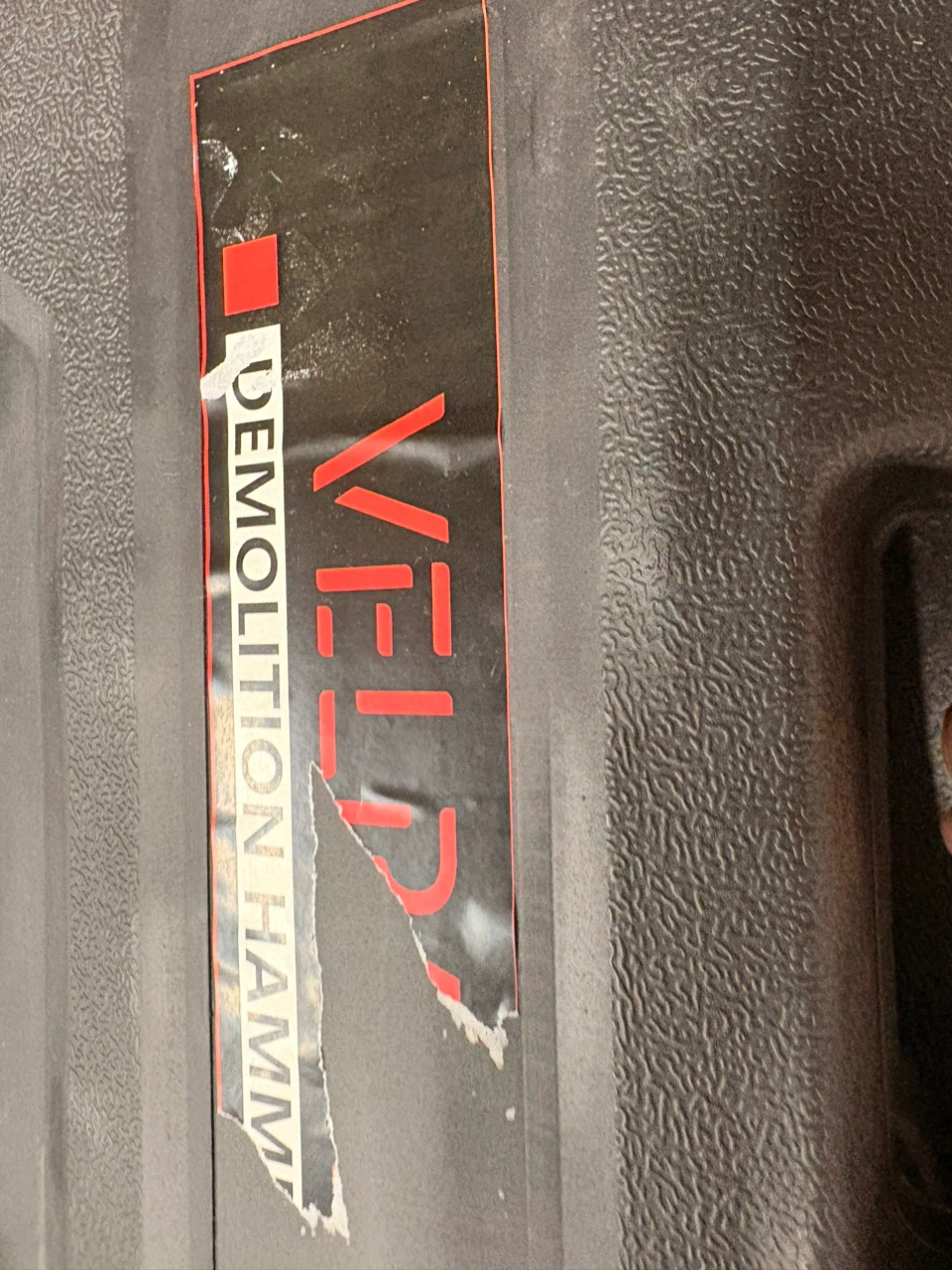 Veld Demolition Hammer with Case