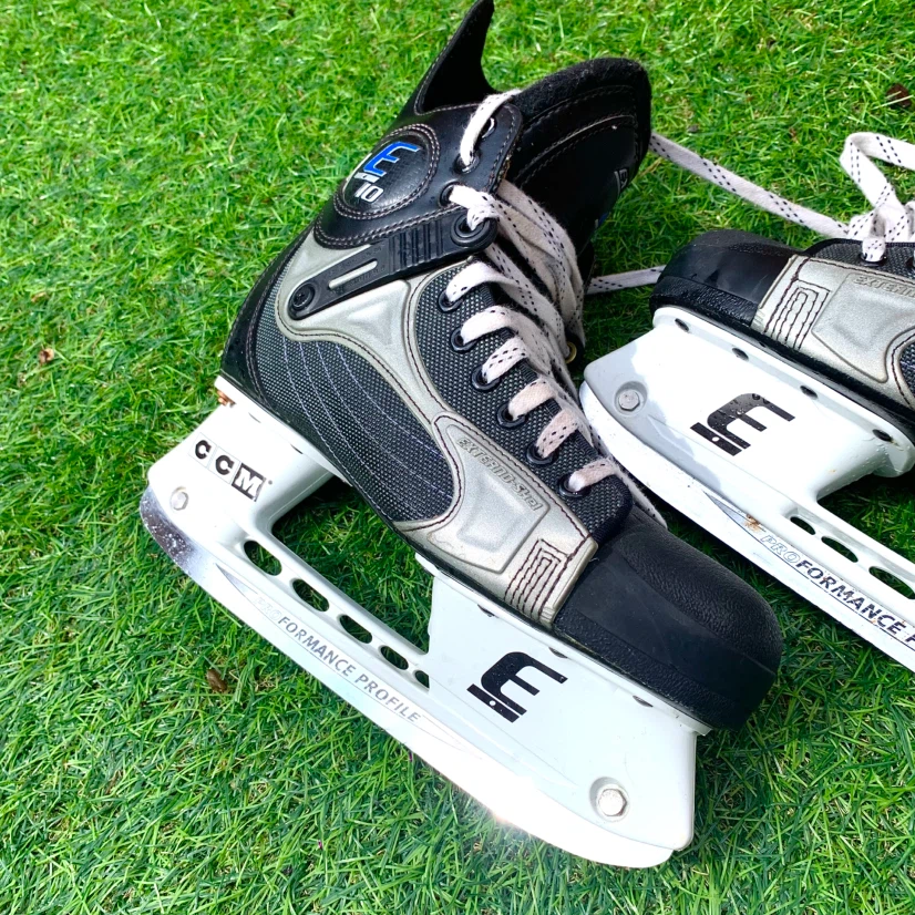 Hockey Skates Size 7 EE Wide Ice Skating CCM E-Flex 10 Adult - photo 2
