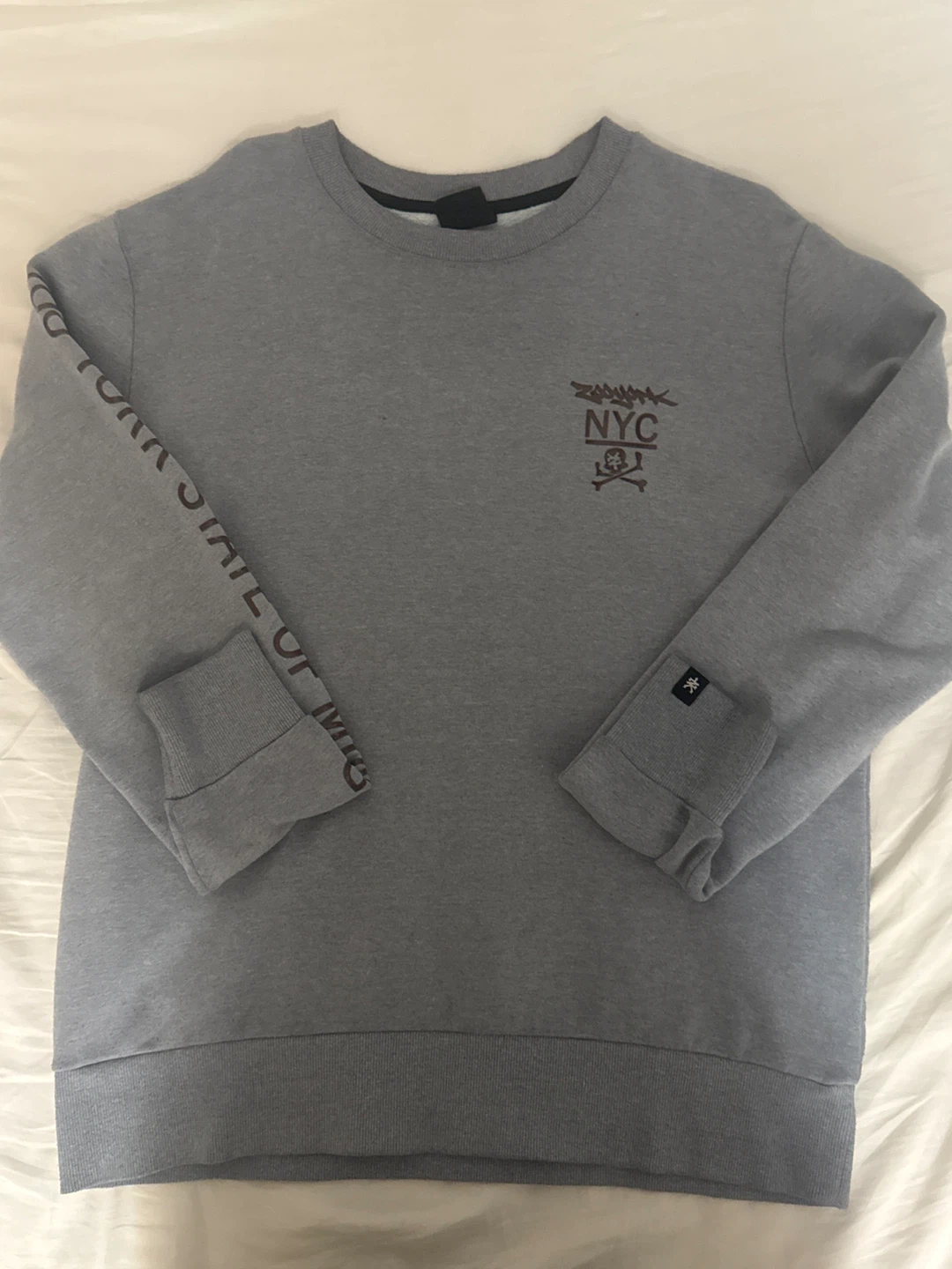 Zoo York Grey Crewneck Sweatshirt