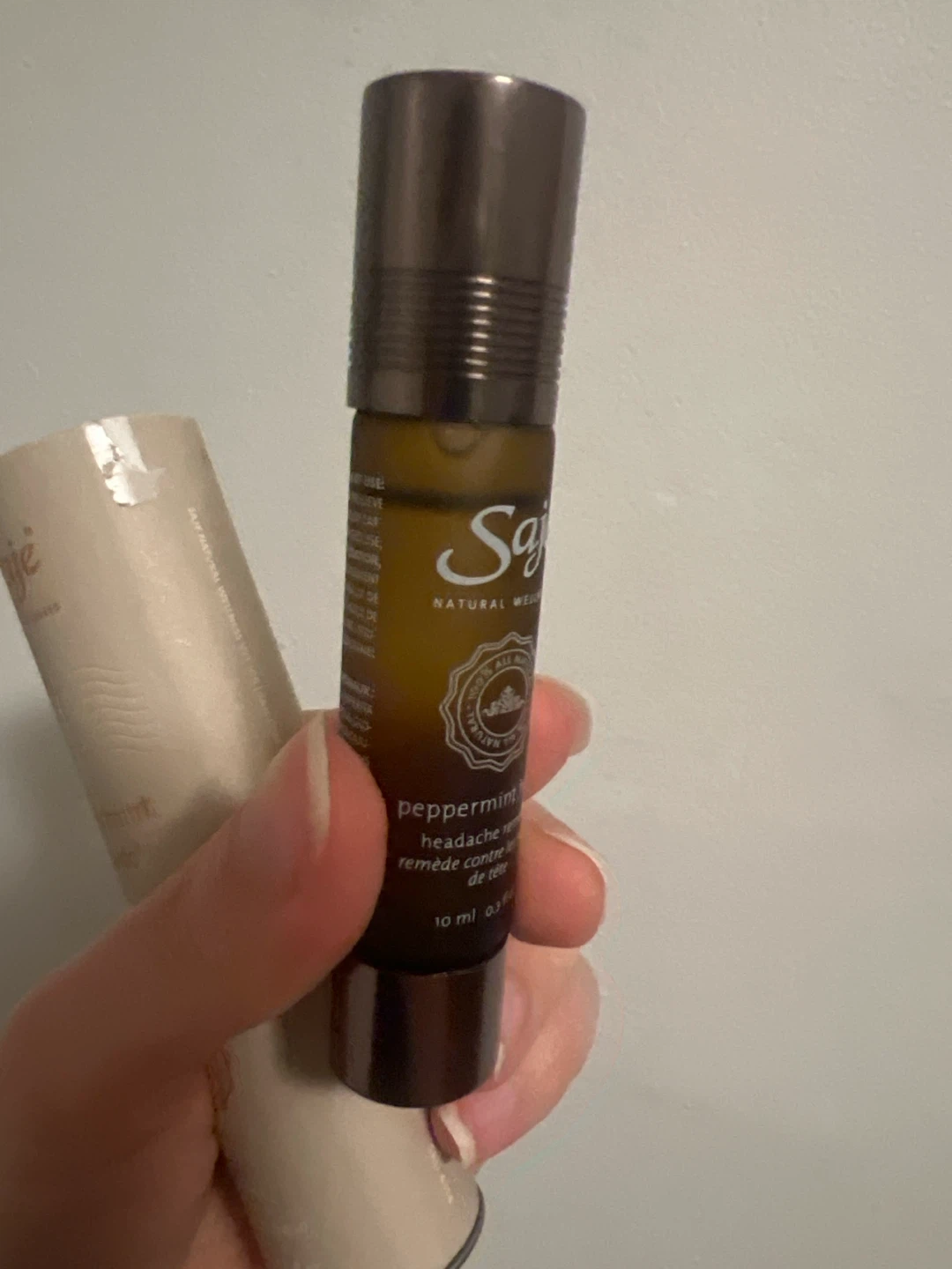 Saje Peppermint Halo Headache Remedy 10ml - photo 3