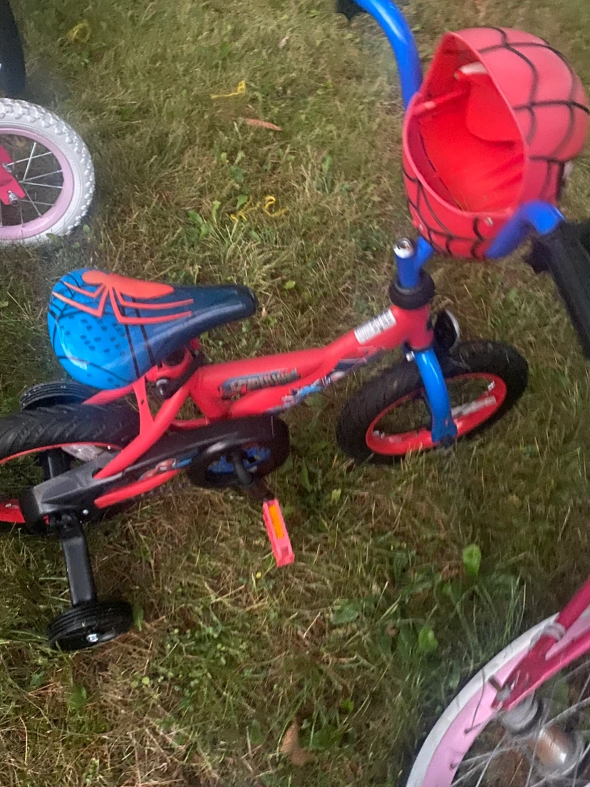 Spider-Man Kids Bike - Red/Blue