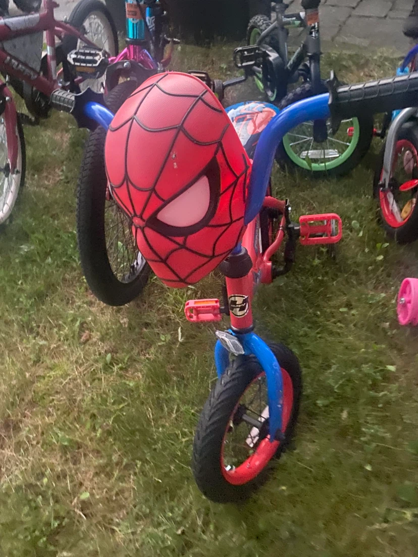 Spider-Man Kids Bike - Red/Blue - photo 2