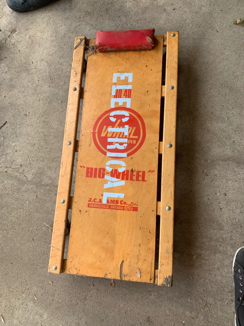 Vander Big Wheel Electrical Creeper
