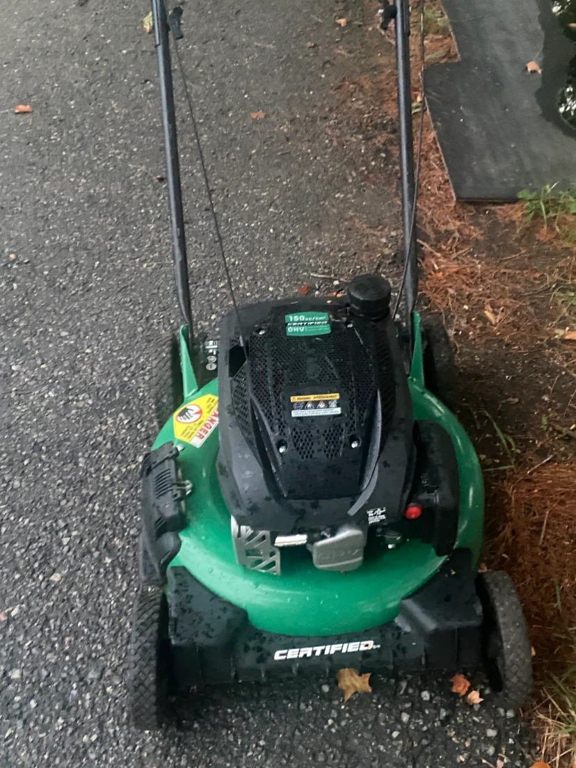 Certified 150cc Gas Lawn Mower