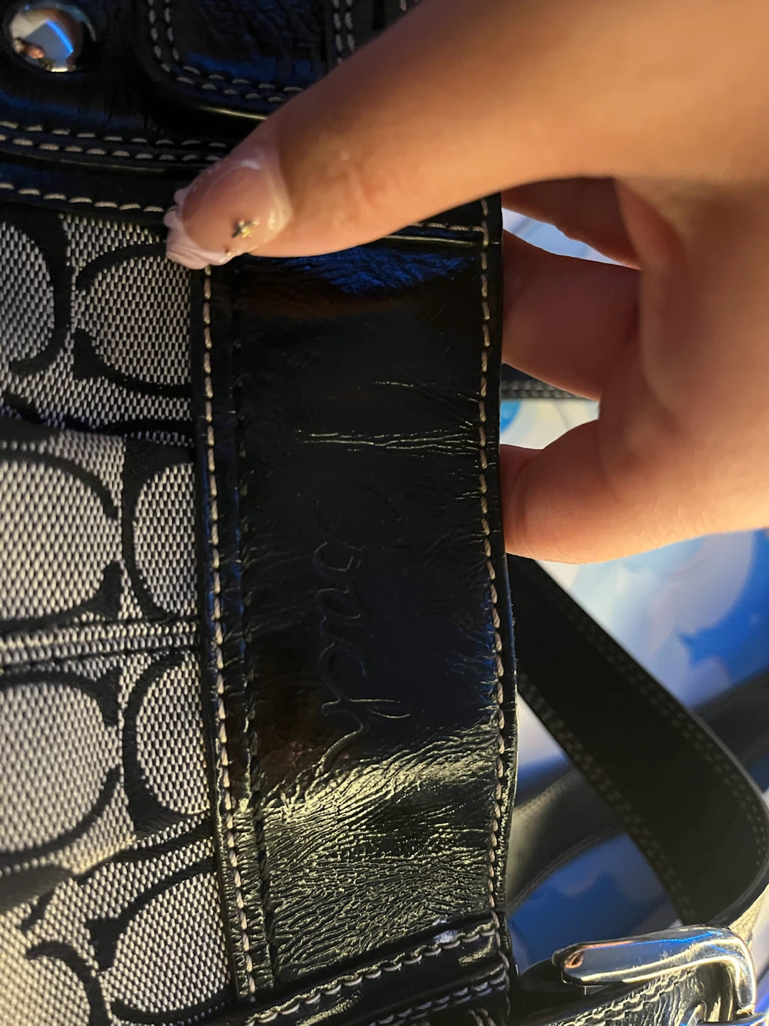 Coach Signature Monogram Soho  Tote Bag - photo 4