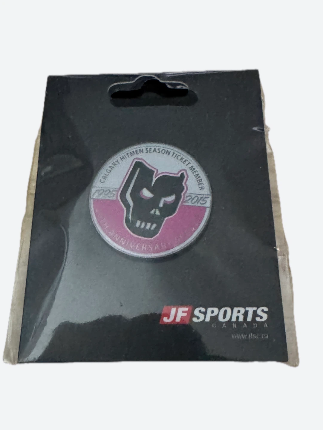3 pieces of Calgary Hitmen Booster Club Lapel Pin - photo 5