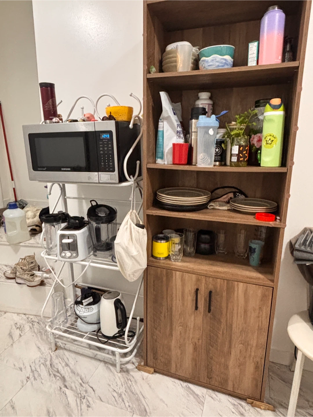 Bookshelf with Cabinet