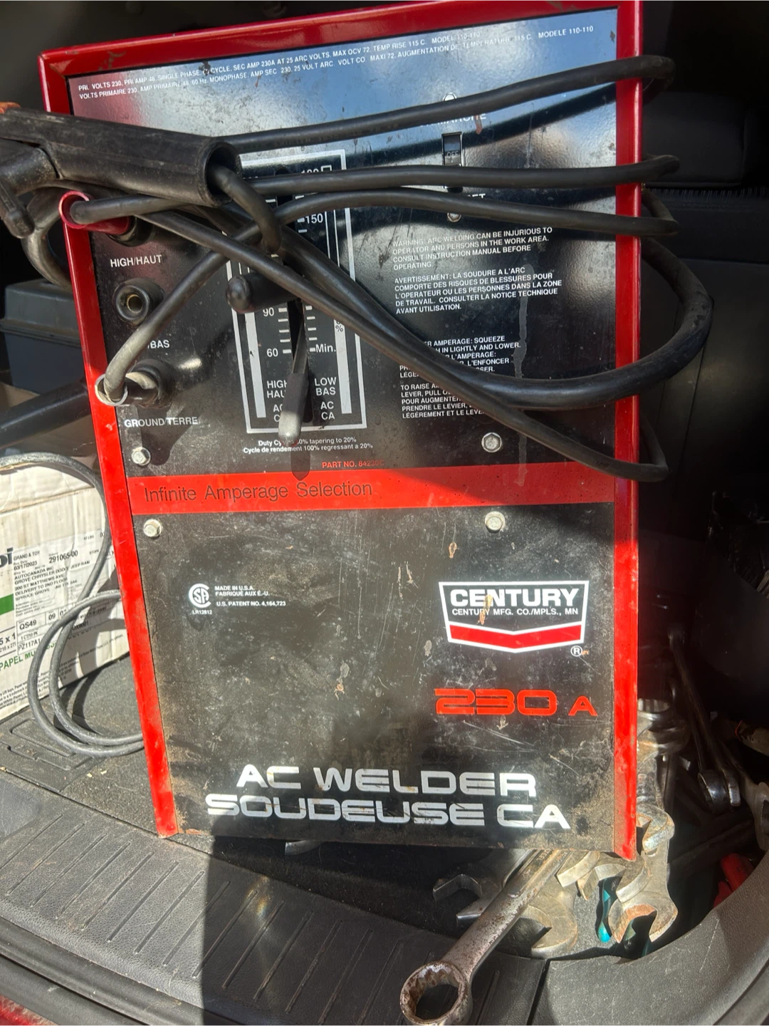 Century 230A welder