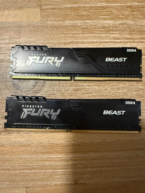Kingston Fury 32gb ddr4 ram (2x16gb) - photo 2