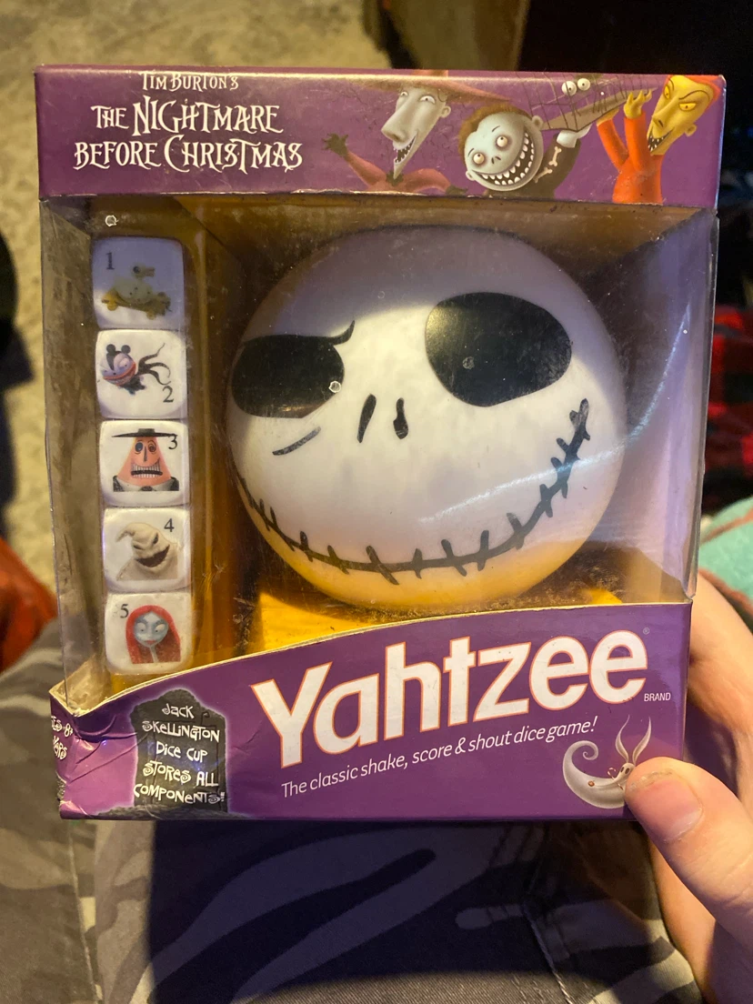 Yahtzee The Nightmare Before Christmas