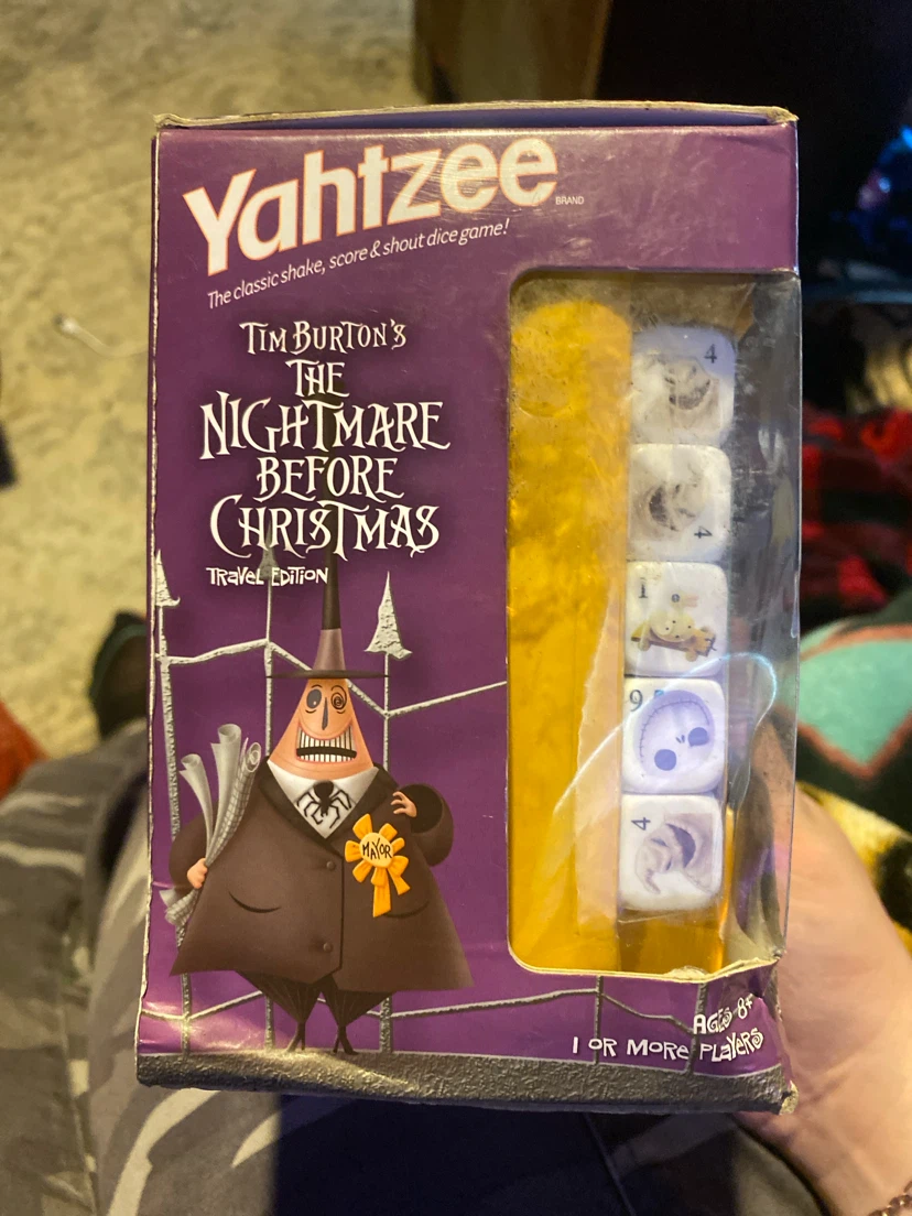 Yahtzee The Nightmare Before Christmas - photo 2