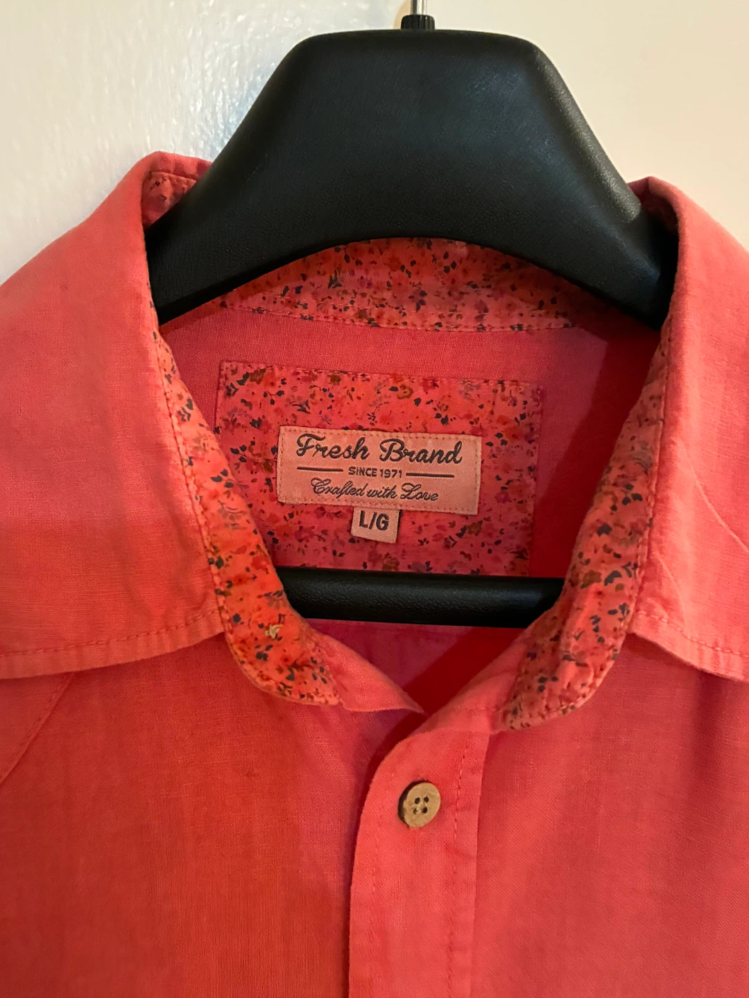 Fresh Brand Pink Button-Up Shirt - photo 3