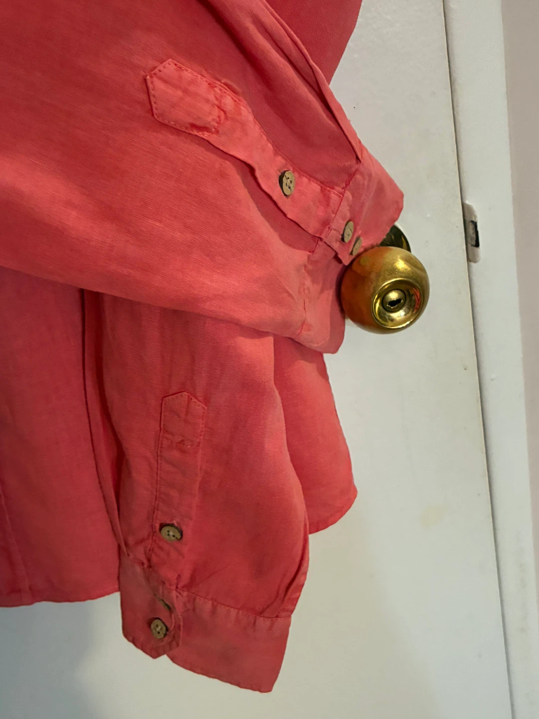 Fresh Brand Pink Button-Up Shirt - photo 4