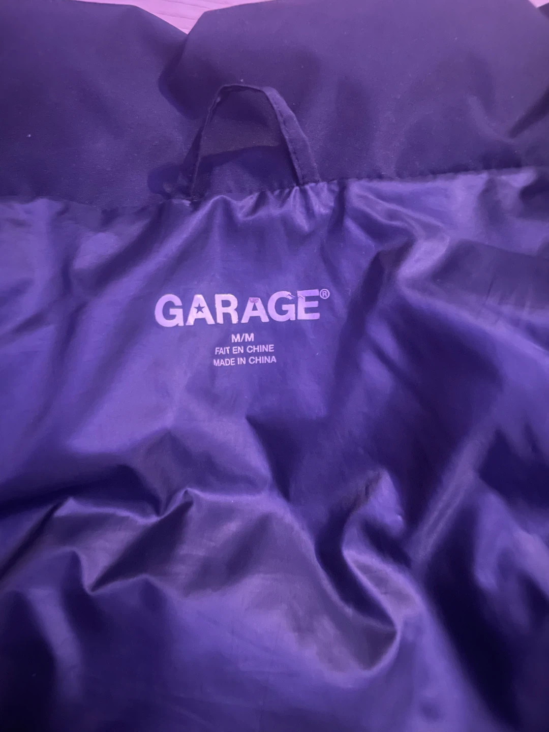 Garage Puffer Vest - Black - photo 2