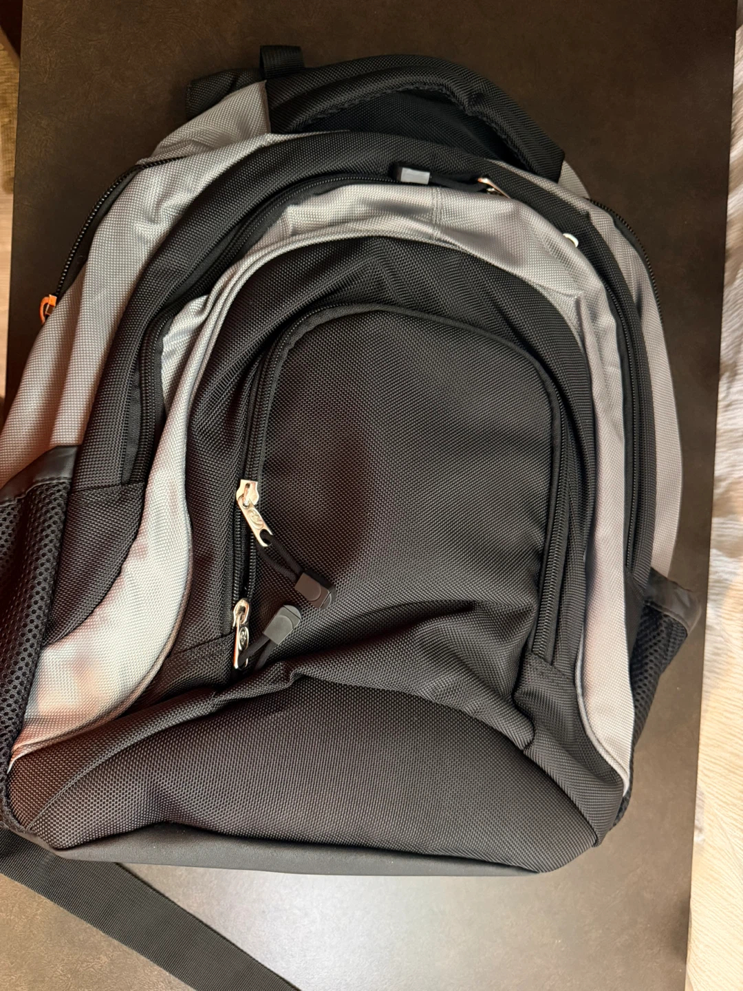 Black and Grey Backpack