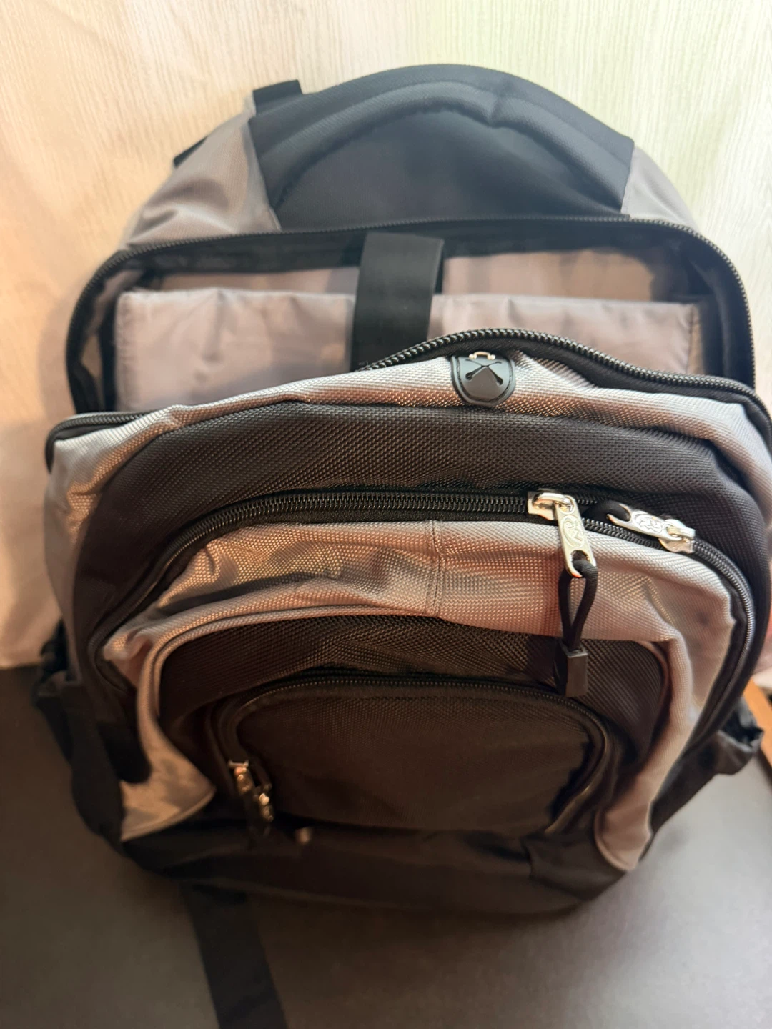Black and Grey Backpack - photo 3