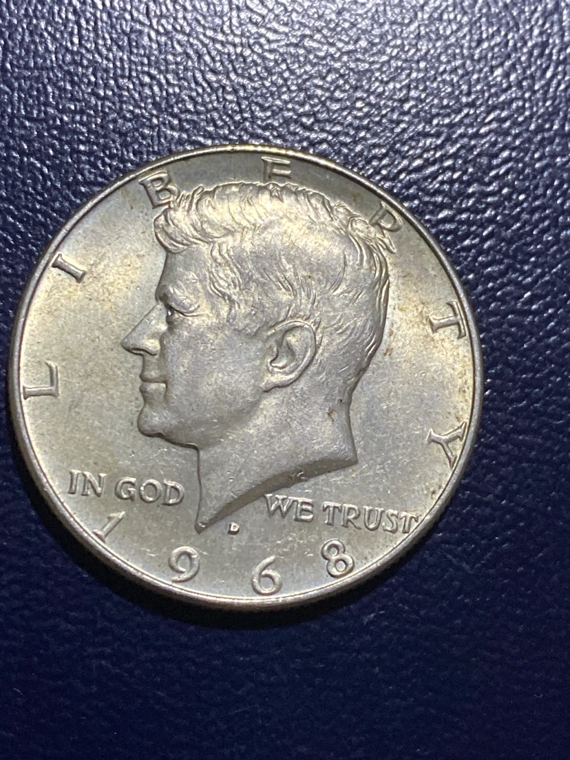 1968 Kennedy Half Dollar Coin