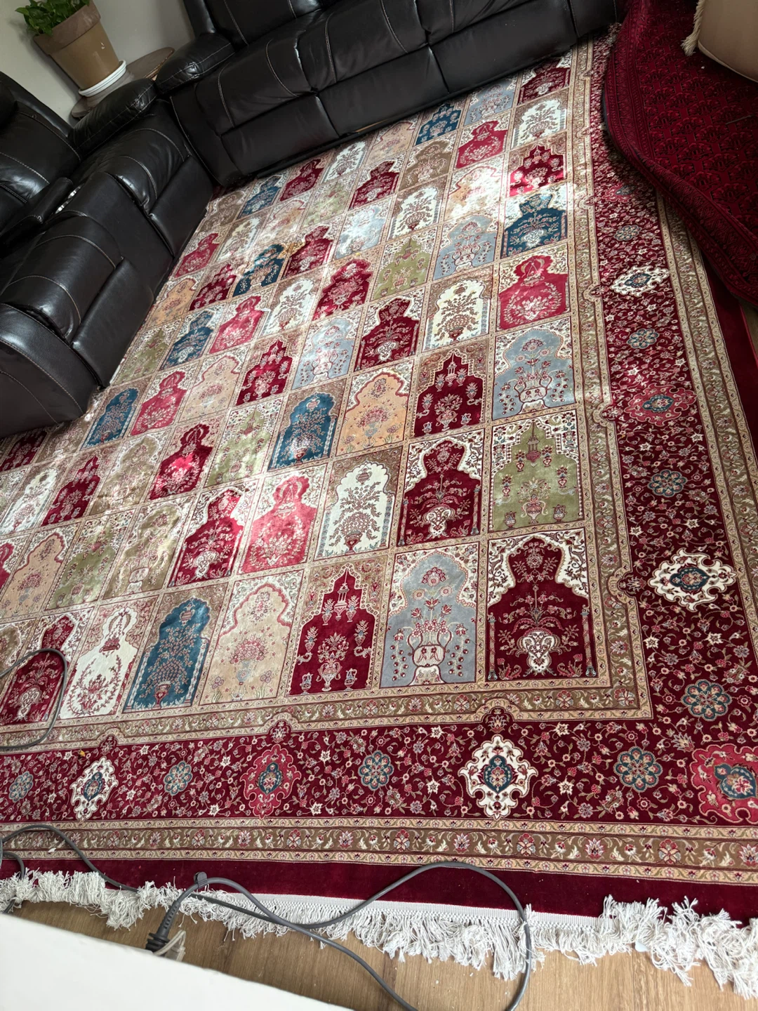 Persian Rugs Real Silk Prayer Rug
