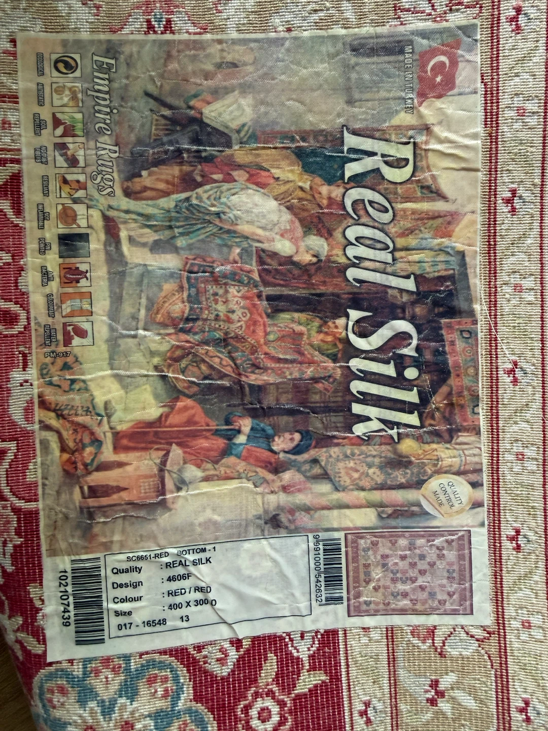 Persian Rugs Real Silk Prayer Rug - photo 4