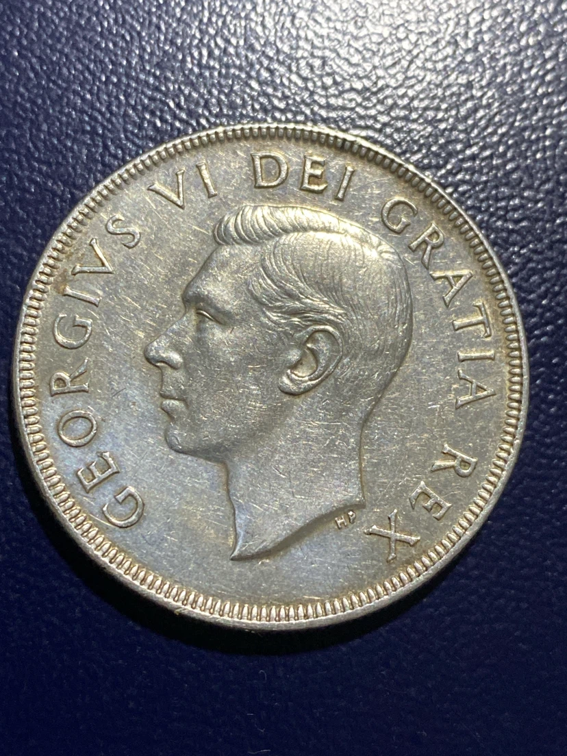 1951 Canadian Silver Dollar Coin - photo 2