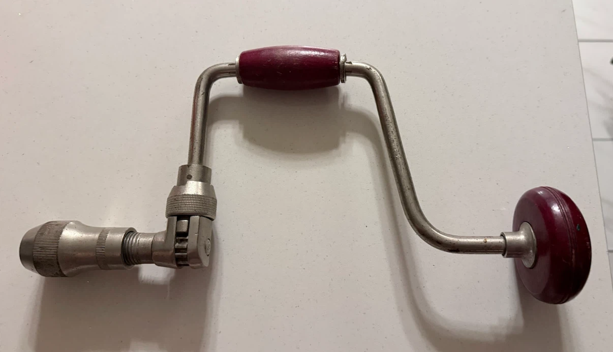 Vintage Stanley Brace - Hand Drill / Auger