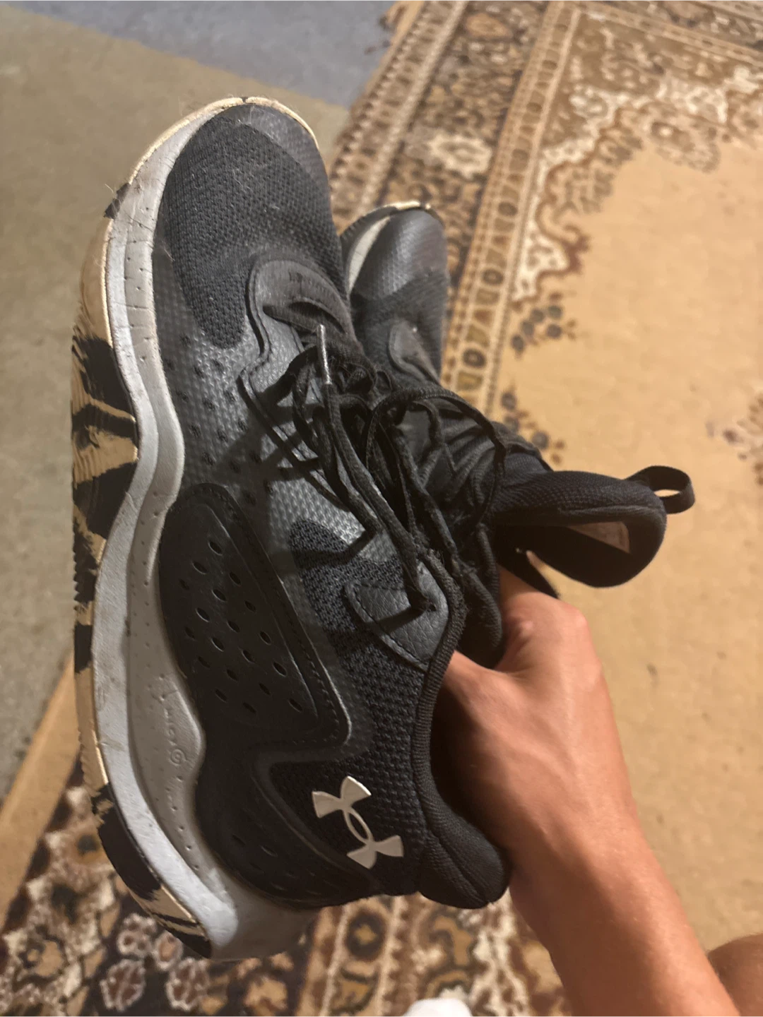 Under Armour Black Running Shoes