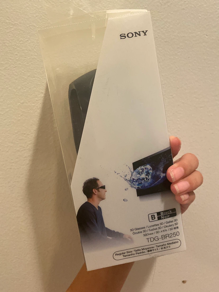 Sony TDG-BR250 3D Glasses - Black - photo 2