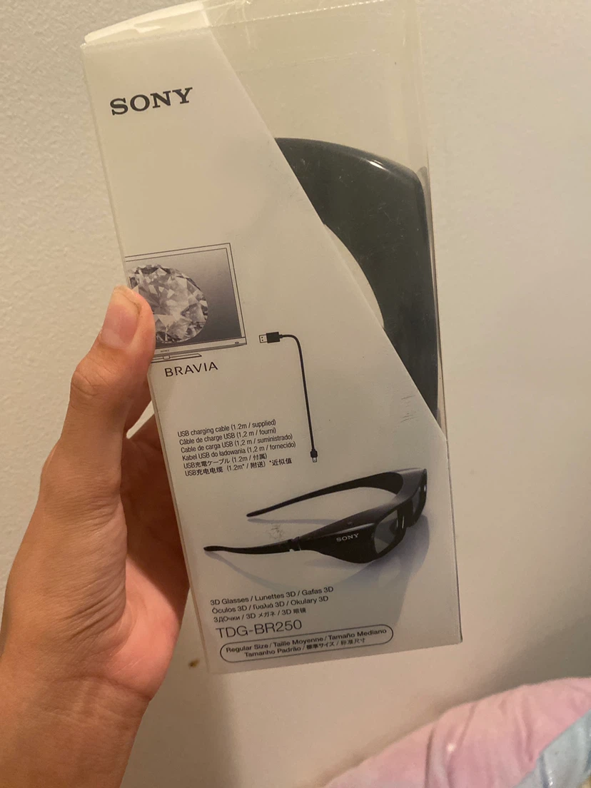 Sony TDG-BR250 3D Glasses - Black - photo 3