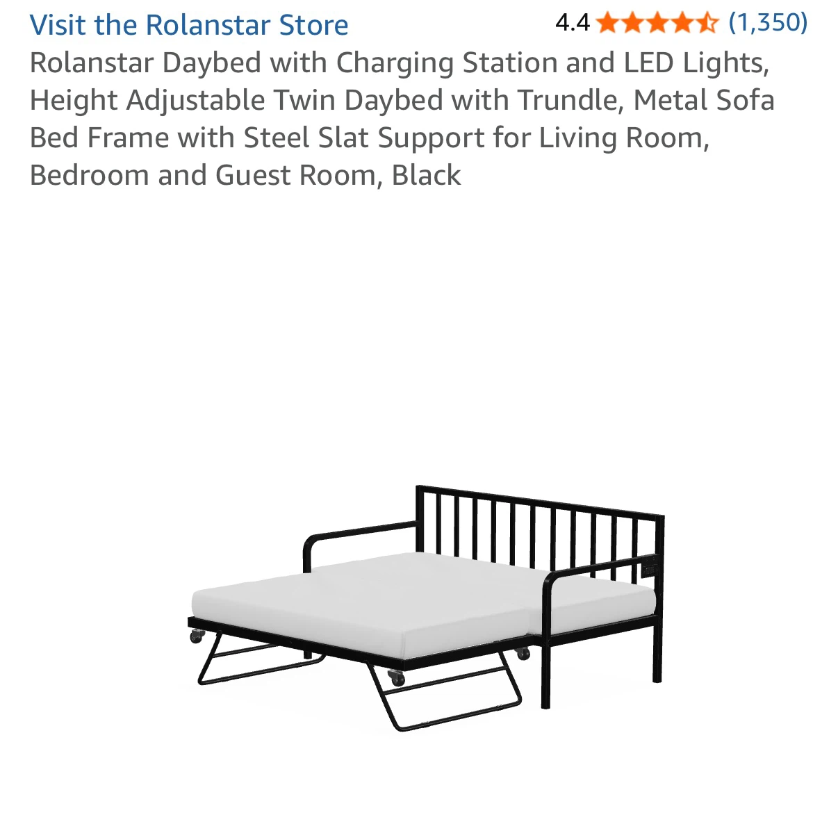 Metal Daybed - photo 4