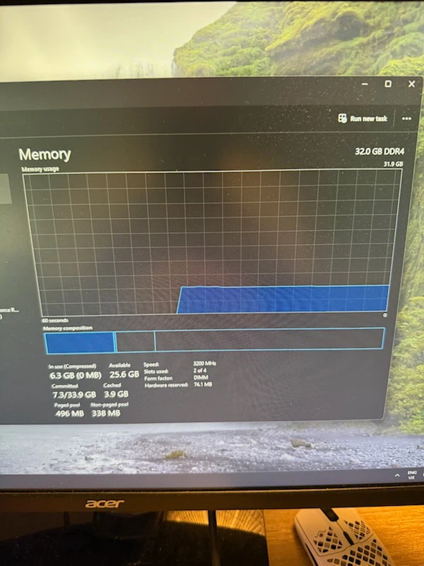 Crucial 32gb DDR4-3200 CL 22 (2x16gb) ram - photo 3