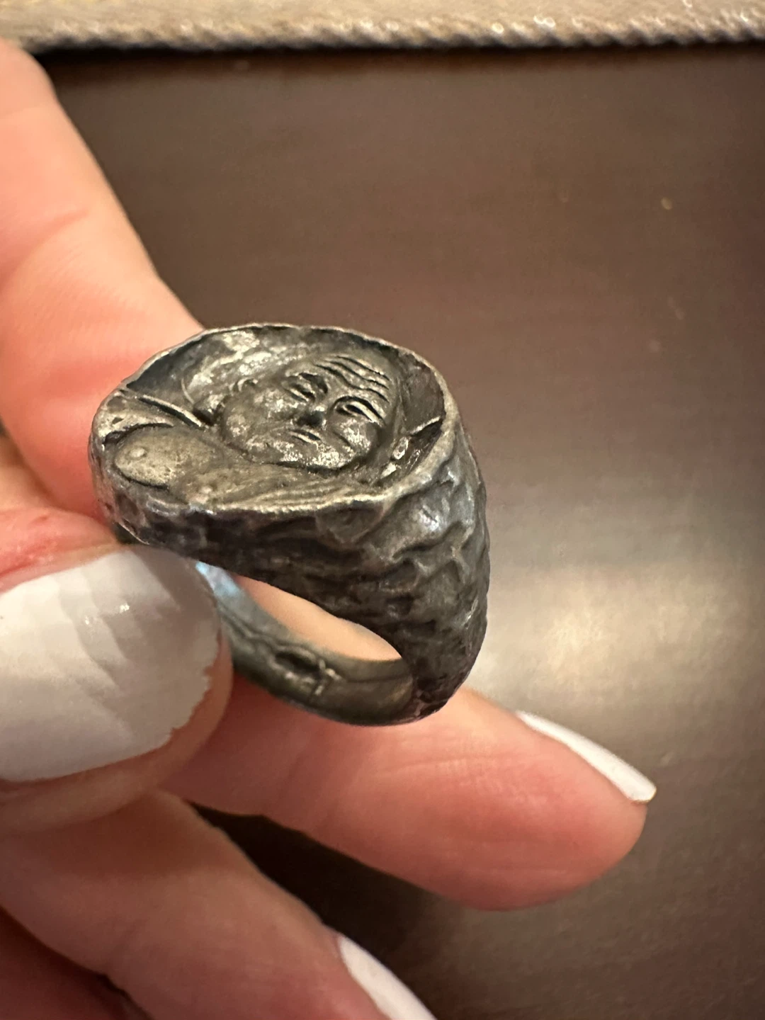 Vintage Buddha Ring - photo 2
