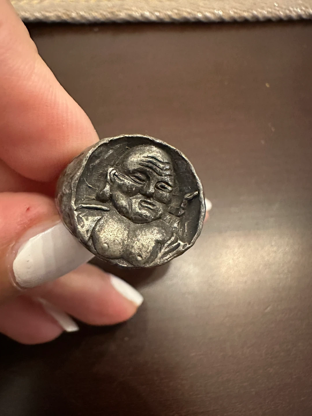 Vintage Buddha Ring - photo 3