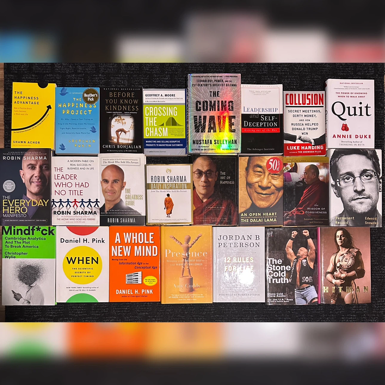 12 Rules of life,monk who has no tittle, WWE, Greatness guide