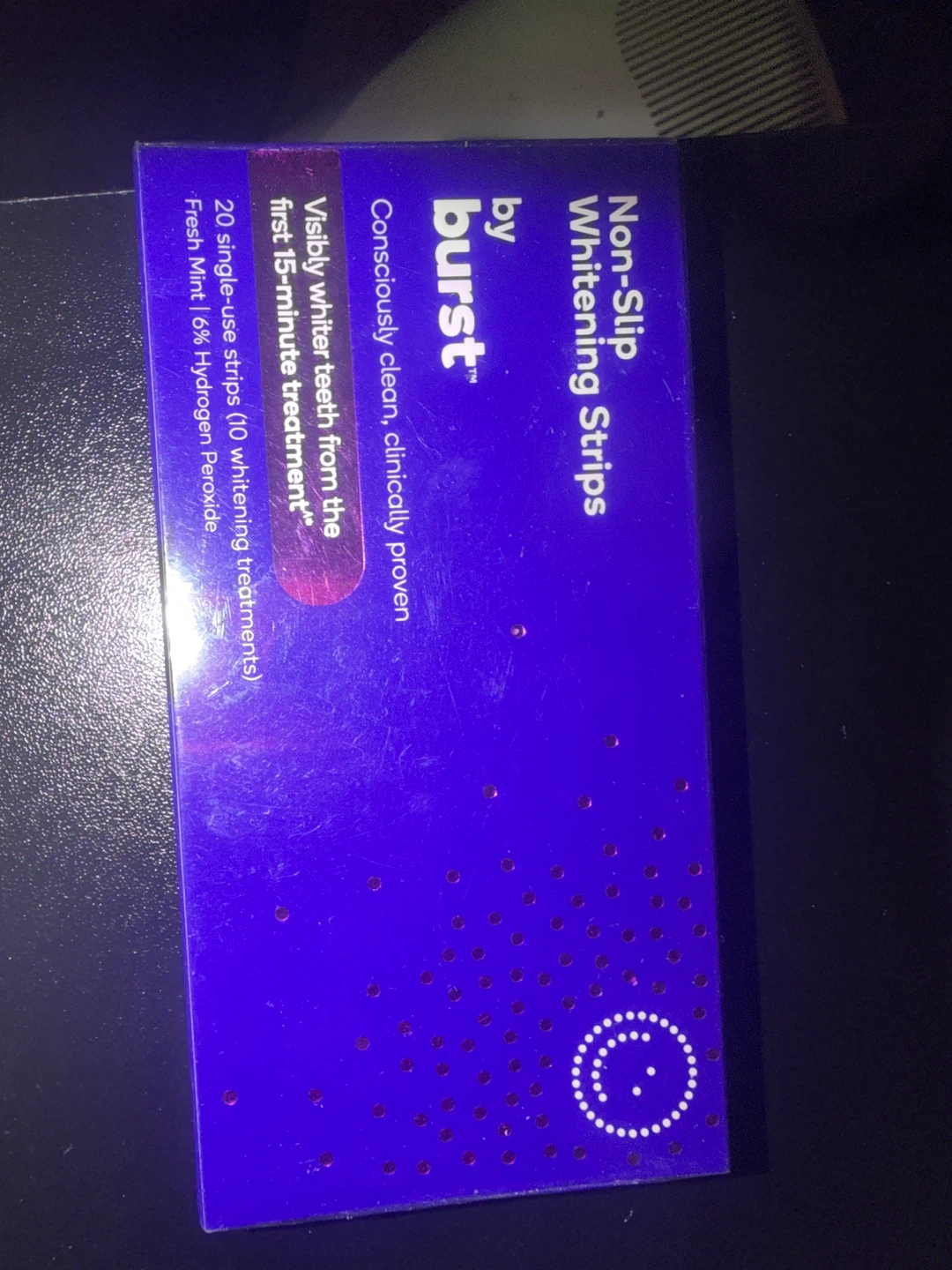 Burst Whitening Strips - Non-Slip Fresh Mint