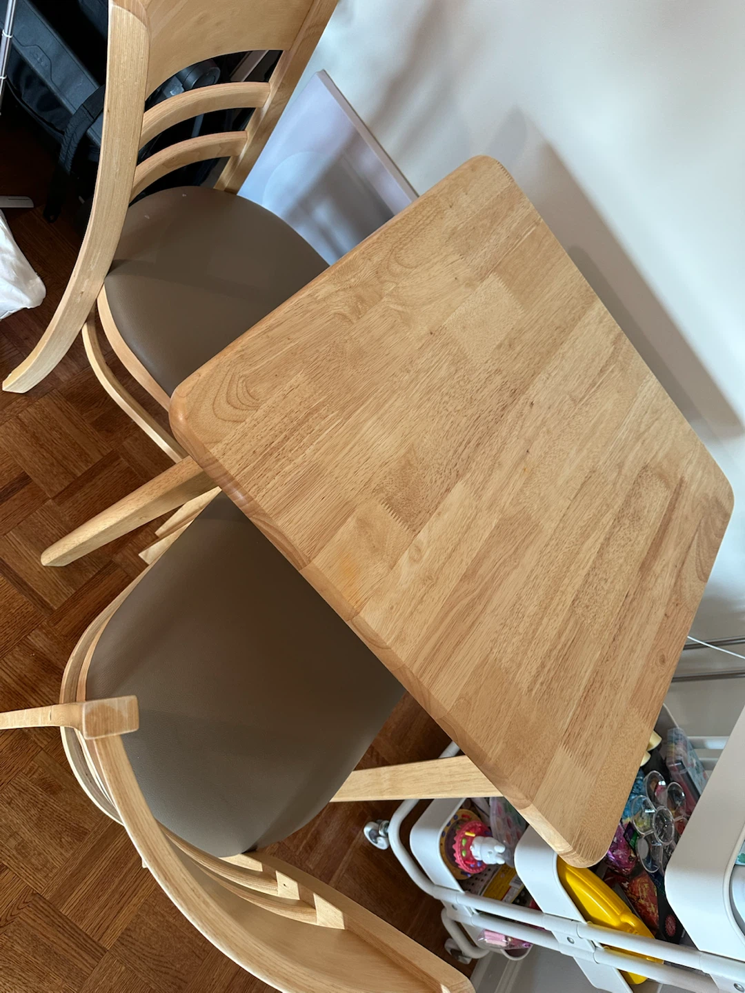 Blue Sofa& dining table - photo 2